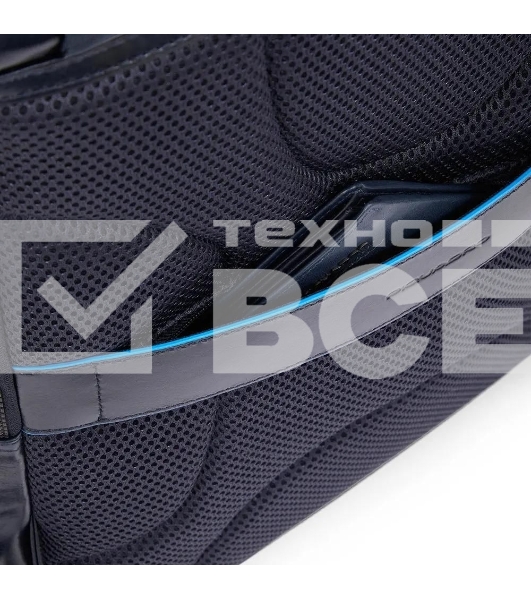 Рюкзак мужской Piquadro Blue Square Revamp CA4818B2V/N черный кожа