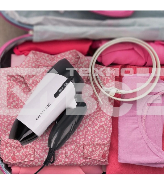 Фен для волос Galaxy Line GL 4344, белый, 1400Вт, 2 скорости потока воздуха, складная ручка, подвесная петля