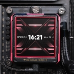 Водяное охлаждение для процессора Water Cooling System Thermalright Frozen Warframe 360 Ultra черный Argb (360мм, черный, ARGb/Fans: 3x120мм, 70.84CFM, 22.1dBA, 2000RPM/Pump height 60мм, 23dBA, 3000RPM, Rad thickness 27mm/S: 1200, 1700, 1851, 2011, 2066, 115X, AM5, AM4), фото6