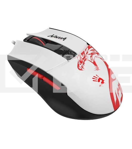 Мышь проводная A4Tech Bloody L65 Max белый, 12000 dpi, USB, кнопки - 7