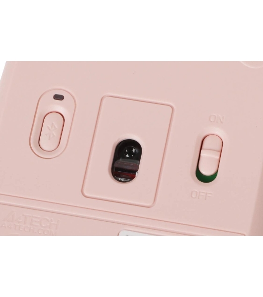 Мышь беспроводная A4Tech Fstyler FB10C розовый, 2000 dpi, радиоканал, Bluetooth, USB, кнопки - 4