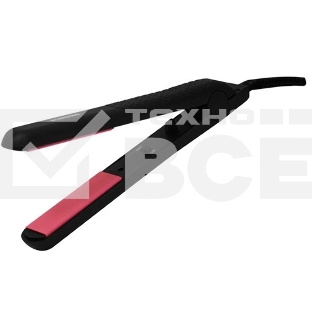 Выпрямитель для волос Starwind SHE5500 черный/розовый, 25 мм, 200 °C, 1 режим