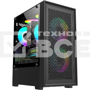 Корпус ACCORD ACC-1902, Mini-Tower, чёрный