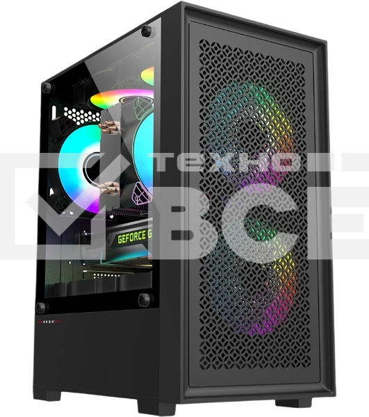 Корпус ACCORD ACC-1902, Mini-Tower, чёрный