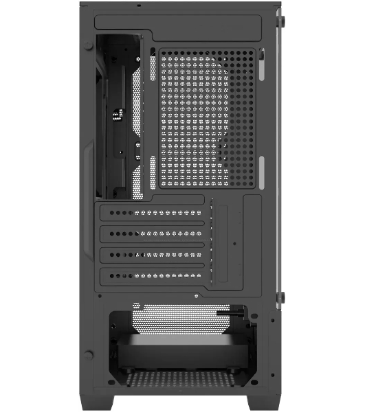 Корпус Bloody CC-124-BK, Mini-Tower, чёрный