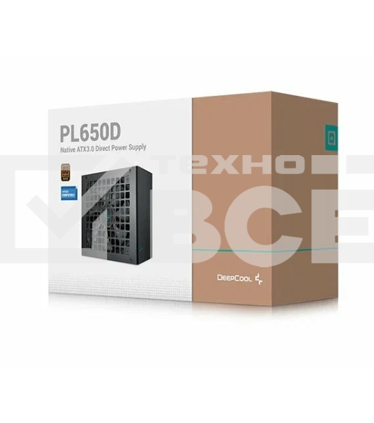 Блок питания Deepcool / GamerStorm  PL650D, 650Вт, 80 PLUS Bronze, 120мм, черный