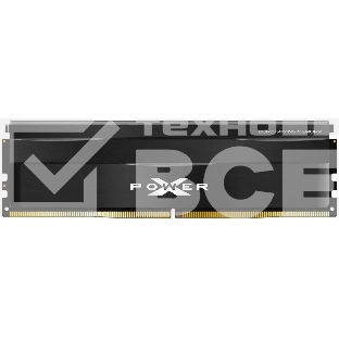 Оперативная память Silicon Power Xpower Zenith, DDR5, 32GB (1x32 GB), 5600 MHz, CL40, DIMM, радиатор, чёрный, ECC