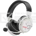 Наушники с микрофоном A4Tech Bloody MR590 Sports белый/черный 1.5м мониторные BT/Radio/3.5mm оголовье (MR590+ WIRED/SPORT WHITE), фото2
