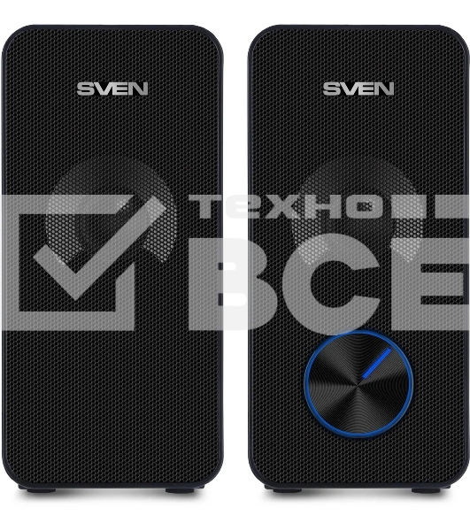 Колонки АС SVEN 335, черный (6 Вт, питание USB)