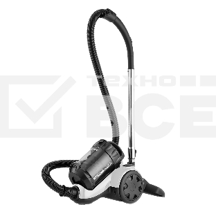 Пылесос Centek CT-2528 белый/черный, 350/2000 Вт, уборка сухая, пылесборник циклонный фильтр, 1.5 л