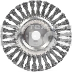 Щетка дисковая Patriot 813010013 d=180мм d(посад.)=22.23мм (угловые шлифмашины) (упак.:1шт), фото3