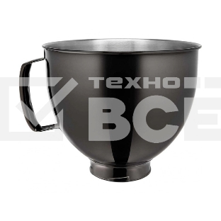 Чаша KitchenAid 5KSM5SSBRB 4.8 л стальная с PVD покрытием, сияющий черный