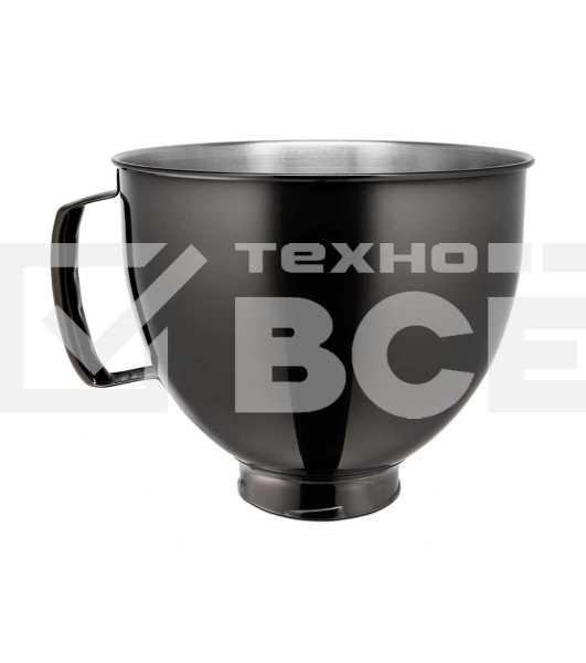 Чаша KitchenAid 5KSM5SSBRB 4.8 л стальная с PVD покрытием, сияющий черный