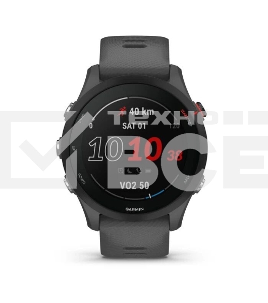 Смарт-часы Garmin Forerunner 255 темно-серый 45,6мм