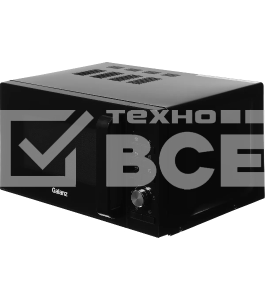 Микроволновая печь Galanz MOS-2402FDB черный, 20 л, 800 Вт, переключатели - кнопки/поворотный механизм