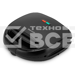 Вафельница Maxwell MW-1561 800Вт черный