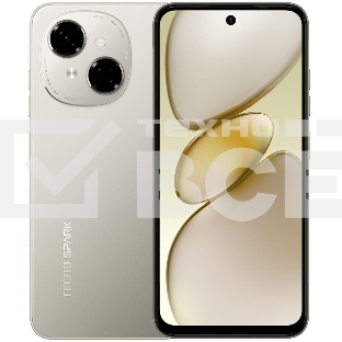 Смартфон Tecno SPARK Go 1 KL4 64+4, золотистый титановый