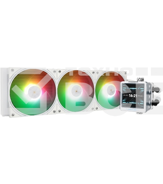 Система водяного охлаждения Thermalright Frozen Warframe ULTRA 360 ARGB Soc-AM5/AM4/1151/1200/2066/2011/1700 белый 4-pin 29.6dB Al LCD Ret (F-WFRAME-ULT-360-WH-ARGB)