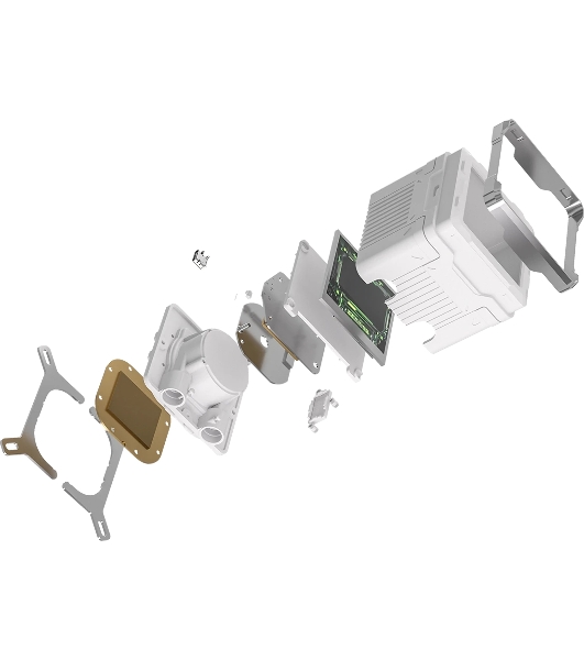 Система жидкостного охлаждения Formula V Line Cryo Wing Digi 240 WH, 240мм, LCD 2.73', 2x120мм, ARGB fans, LGA115X/1200/1700/1851/1366/2011/2066, AM3/AM4/AM5/Ryzen3/Ryzen5/Ryzen7/Threadripper/RT4