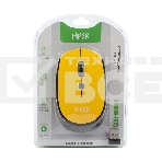 Мышь беспроводная HIPER HOMW-085 желтый, 1600 dpi, радиоканал, USB, кнопки - 4, фото7