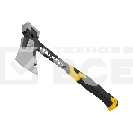 Топор цельнокованый Denzel 600 г, двухкомпонентная обрезиненная рукоятка, фото9