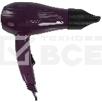 Фен Scarlett SC-HD70T24 фиолетовый/черный, 850 Вт, компактный, фото3