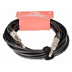 Кабель гитарный FORCE FGC-09/61/4' TS Jack - 1/4' TS Jack, высококачественный, малошумящий с проводниками из безкислородной меди OFC, диаметр 6 мм, профессиональные металлические разъемы, длина 6 м, фото4