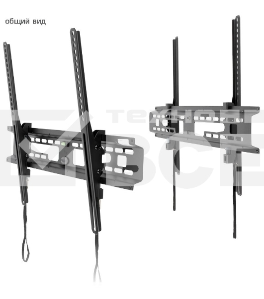 Кронштейн для телевизора Kromax FLAT-2 черный 32