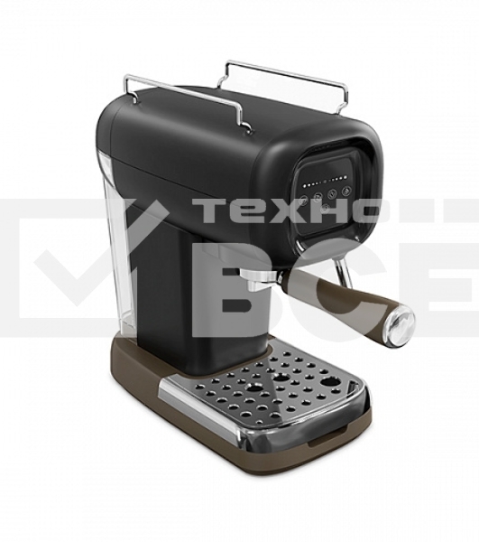 Кофеварка эспрессо BQ CM2005 черный, исп. кофе - молотый, 0.6 л, 1100 Вт, 20 Бар.