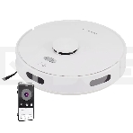 Робот-пылесос Polaris PVCR 6001 WIFI IQ Home белый, 3200 мAч Li-Ion, уборка суxая/влажная, пылесборник контейнер 0.4 л, фото 1