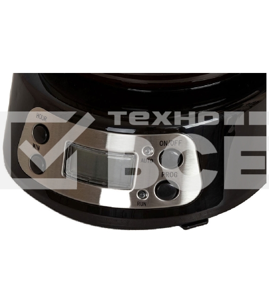 Кофеварка капельная Pioneer CM053D серебристый/черный, исп. кофе - молотый, 0.75 л, 600 Вт