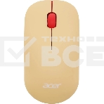 Клавиатура + мышь Acer OCC205 беспроводной USB, 1200 dpi, розовый/бежевый, фото10