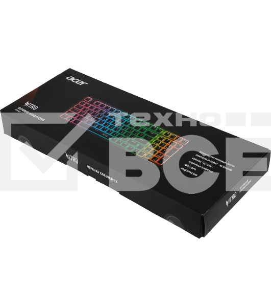 Клавиатура Acer Nitro OKW303 (ZL.KBDCC.01D) проводная, USB, черный