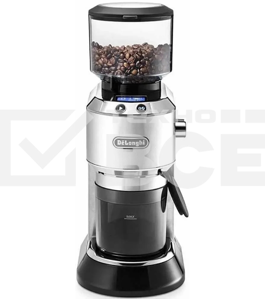 Кофемолка DeLonghi KG521.M 150 Вт, 350 гр, черный