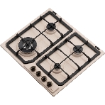 Газовая варочная панель DeLonghi OWF 46 PRO RUS независимая, бежевый, фото8