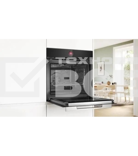 Встраиваемый духовой шкаф электрический Bosch HBG7721B1 черный