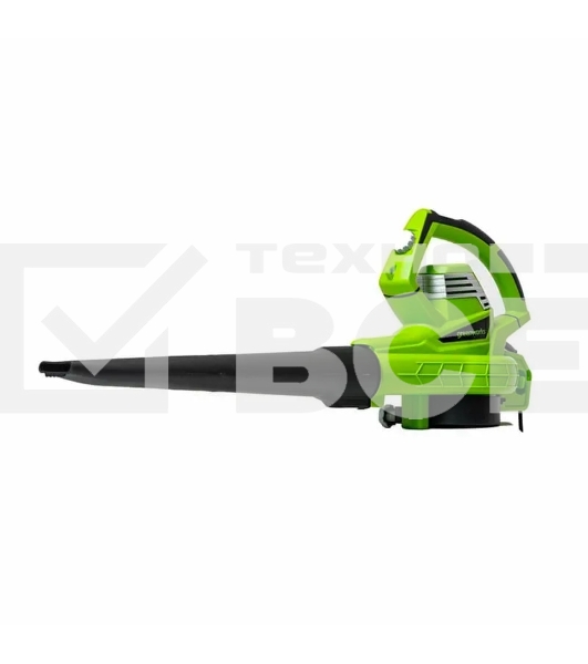 Воздуходувка-пылесос садовый электрический Greenworks BL3000, 220 В, 3000 Вт [2406507]