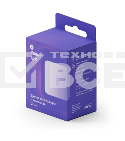 Датчик температуры и влажности, Яндекс, Zigbee YNDX-00523