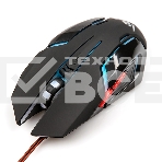 Мышь проводная Nakatomi MOG-20U черный, 2400 dpi, USB, кнопки - 6, фото4