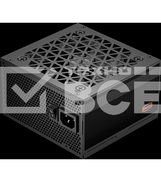 Блок питания ПК Power Supply PCCooler, 850W 80+ Bronze (ATX, ATX 3.1, Non-modular, 1x24(20+4)pin 550мм, 2xCPU*2 8(4+4)pin 650мм, 4xPCIe*2 8(6+2)pin 500+120мм, 1x12V-2x6 600мм, 8xSATA*3+MOLEX4pin*2, Active, 120x120мм, 140x150x86mm, APFC, OVP/UVP/OCP/SCP/OTP/OPP/SPD)