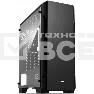Компьютерный корпус Zalman S3 черный без БП ATX 2x120мм 2xUSB 2.0 1xUSB 3.0 audio bott PSU