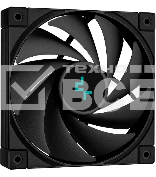 Кулер для процессора DEEPCOOL AK500S DIGITAL SE LGA20XX/1700/1200/115X/AM5/AM4 (12шт/кор, TDP 240W, PWM, Fan 120мм, 5 тепл. трубок, Copper Base, черный) RET (R-AK500S-BKADMN-GJD)