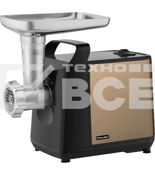 Мясорубка электрическая Rondell RDE-1457 2200Вт коричневый/черный