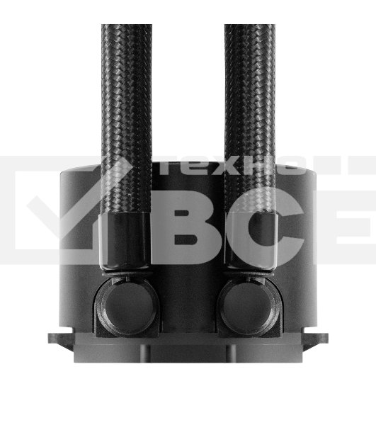 Комплект водяного охлаждения ExeGate BlackWater-120V3.PWM.ARGb (3 PIN 5V ADDRESSABLE RGb подсветка, LGA2066/2011/1366/1150/1151/1155/1156/1200/1700/1851/AM4/AM5/FM1/FM2/FM2+/AM2/AM2+/AM3/AM3+, TDP 150W, Fan 120мм 4pin PWM 600-1800RPM Hydro bearing, помпа 