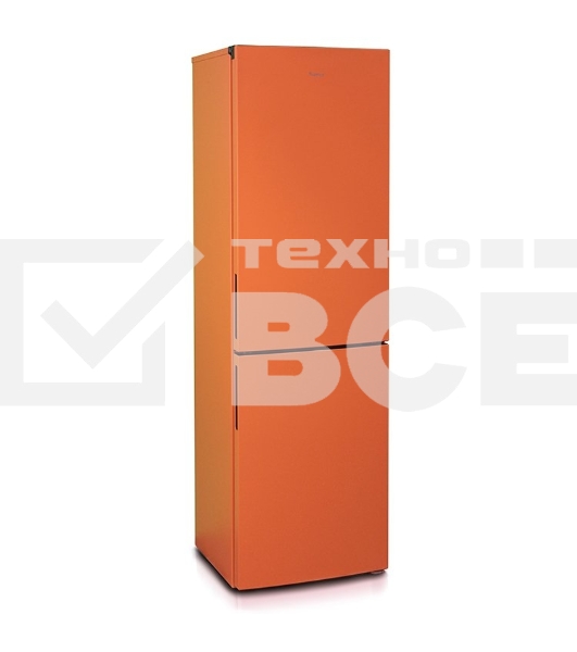 Холодильник Бирюса T6149 оранжевый двухкамерный 245/135 л морозилка снизу, автоматическое оттаивание