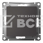 Выключатель 1-кл. AtlasDesign сх.1 10АХ механизм базальт SE, фото2