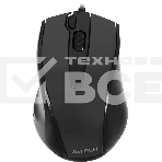 Мышь проводная A4Tech N-500F серый глянец/черный, 1200 dpi, USB, кнопки - 4, фото 1