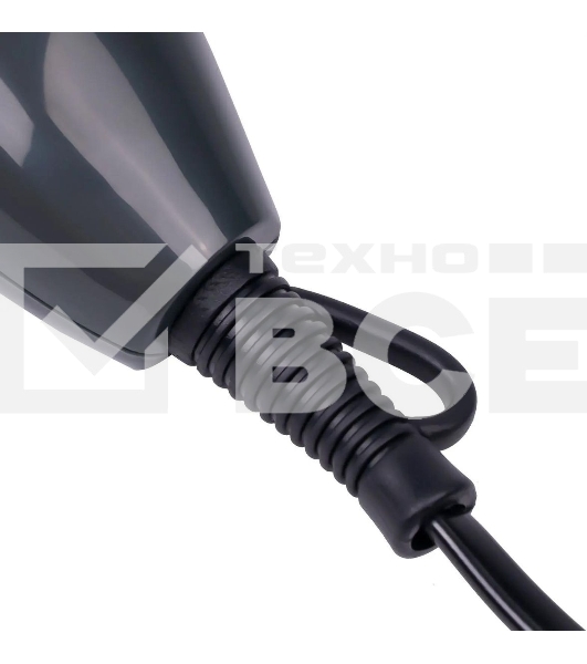 Фен для волос Galaxy Line GL 4344, белый, 1400Вт, 2 скорости потока воздуха, складная ручка, подвесная петля