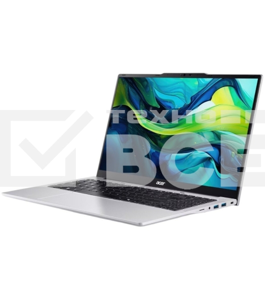 Ноутбук Acer Aspire Lite 15/15.6'/IPS/Intel Core i7-13620H/16Гб/512Гб SSD/Intel Iris Xe Graphics/DOS/серебристый/1.79kg
