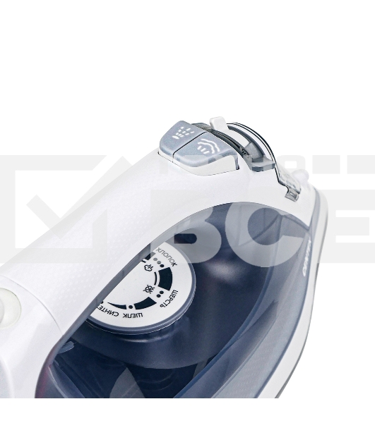 Утюг Centek CT-2308 белый, 2800 Вт, 50 г/мин, 190 г/мин, 300 мл